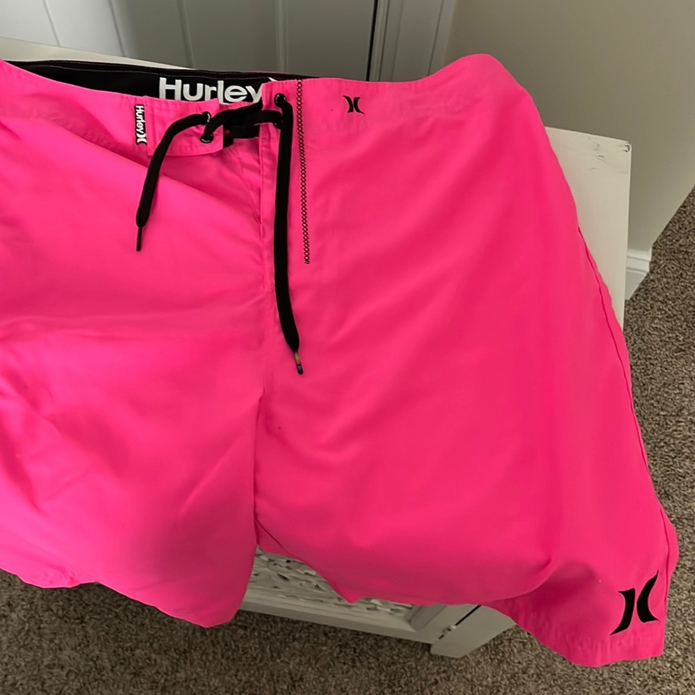 Hurley Hot Pink Men's Board Shorts